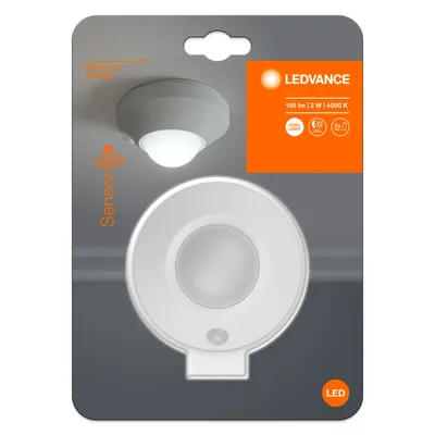 Obrázok produktu pre Osram NIGHTLUX, 1 žiaroviek, LED, 4000 K, 105 lm, IP20, Biela