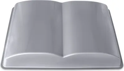 Immagine prodotto di Städter We love baking Serie Buch 35 x 24,5 cm / H 5,5 cm Silber Metall Silber 4000 ml 661172