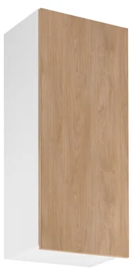 Produktbild von Hoher Küchenoberschrank SALERNO – Breite 45 cm, weiß/Eiche
