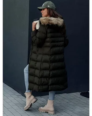 Obrázok produktu pre Dámsky zimný kabát LUXWARM zelený S