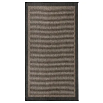 Obrázok produktu pre vidaXL Vonkajší koberec Flatweave 80x150 cm Tmavo hnedý