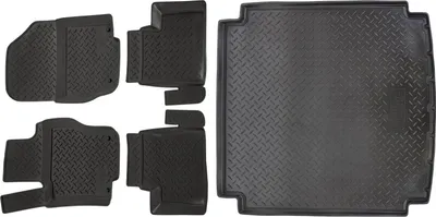 Image de 3D Tapis en caoutchouc pour Mercedes M W164 2005-2011 et bac de coffre NORM