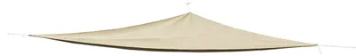 Produktbild von LEX Sonnensegel Dreieck 5 x 5 x 5 m mit Ösen und Nylonschnüren, Beige