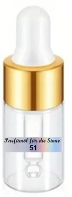 Produktbild von GKA Damen Parfüm EDP Nr. 51 Duftzwilling Dupe Bergamotte Mandarine Orange Jasmin Rose Ylang-Ylang Patchouli Tonkabohne Vanille Vetiver weißer Moschus