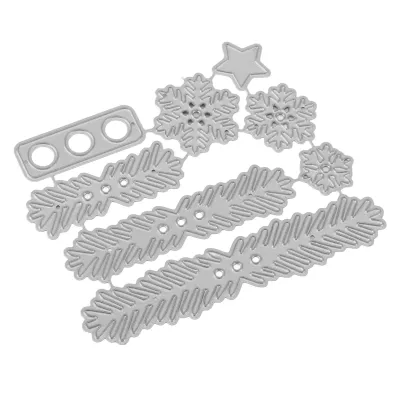 Image de Noël estampage,Moules à pochoir en métal,Noël artisanat découpe meurent,bricolage pochoir,outils de gaufrage pochoir,artisanat gaufrage moule modèle