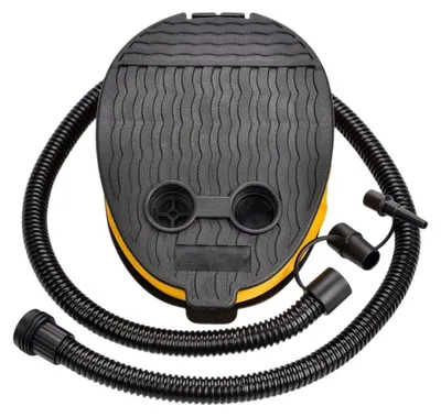 Produktbild von Meteor - Fußpumpe PP4619 (Einheitsgröße) (Schwarz/Gelb)