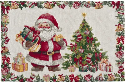 Obrázek produktu pro Sander - Vánoce - Gobelínové prostírání - Velký červený muž, Santa Claus- 32 x 48cm