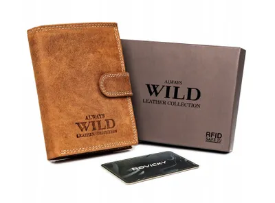 Produktbild von Always Wild Brieftasche für Männer Pedobriel hellbraun Universal