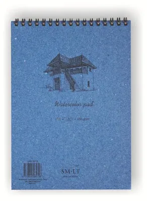 Imagen del producto de Cuaderno de acuarela SMLT, formato A3, 280 gramos, 30 hojas, ideal para la pintura creativa