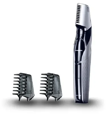 Productafbeelding van Body-trimmer ER-GK60 met 3 opzetstukken. Elektrische scheerapparaat voor heren, geschikt voor zowel natte als droge scheerbeurt. Haartrimmer voor hoofd en lichaam