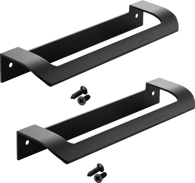 Produktbild von 2 x Möbelgriff LYS BA 160 mm schwarz matt