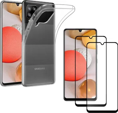 Zdjęcie produktu dla Etui do Samsung A42 z 2 osłonami ekranu ze szkła hartowanego Phonillico®