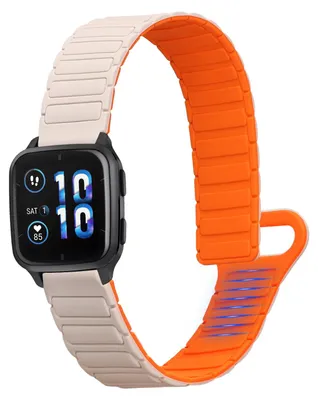 Produktbild von kwmobile Ersatzarmband kompatibel mit Garmin Venu Sq 2 Music / Sq 2 / Vivoactive 6 / Vivoactive 5 Armband - Fitnesstracker Silikon Band mit