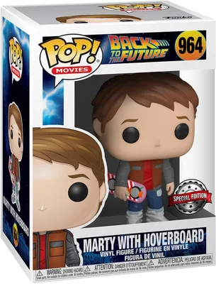 Produktbild von Back to the Future - Marty with Hoverboard 964 Special Edition - Funko Pop! Vinyl Figur