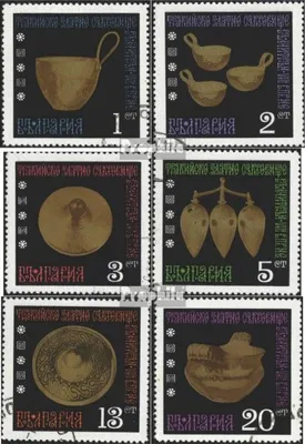 Produktbild von Briefmarken Bulgarien 1970 Mi 2007-2012 (kompl.Ausg.) gestempelt Valci- Goldschatz