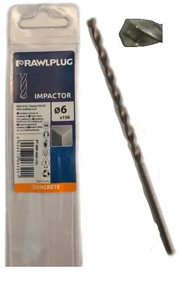 Produktbild von Rawlplug Impactor Zylinderbohrer für Beton und Ziegel 8x200mm