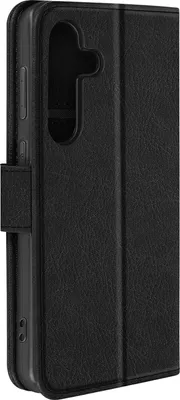 Produktbild von Avizar, Kunstlederetui mit Standfunktion Samsung S24 / S25, Schwarz