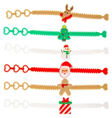Image de Bracelets de Noël, lot de 12