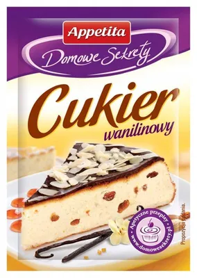 Image de Appetita Home Secrets Sucre vanillé 15 g
