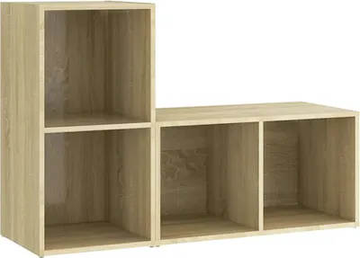 Obrázok produktu pre vidaXL TV skrinky 2 ks Dub Sonoma 72x35x36,5 cm odvodený výrobok z dreva