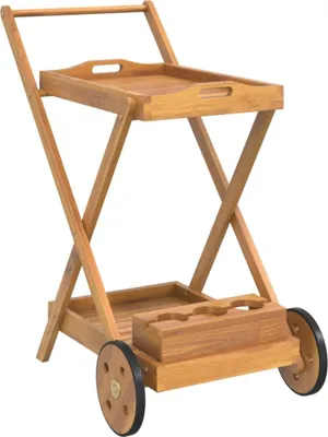 Produktbild von Teewagen 54x87x90 cm Massivholz Akazie