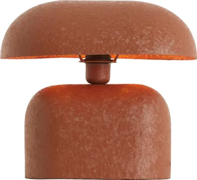 Image de Light & Living - lampe de table - Todd - orange - métal - lampe de chevet - E27 - 1897490