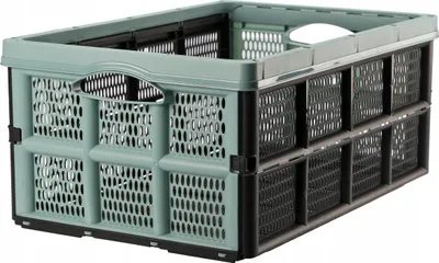 Immagine prodotto di Bidone multiuso in plastica Nero, verde 32L