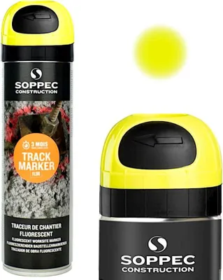 Zdjęcie produktu dla Track Marker Yellow Marking Paint, Soppec 500ml