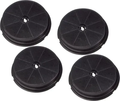 Produktbild von Super-Sparset 4 Stück Ersatzkohlefilter für Beko Dunstabzugshauben - passend für CWB6, CWB6550X, CWB9550X, CWB9610X, H-ACK62258Akpo Soft Kohlefilter für WK-4 WK-5 WK-7