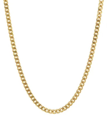Produktbild von Goldkette Panzerkette Halskette Breite 1,4 mm 40  cm 333-8 Karat Gold