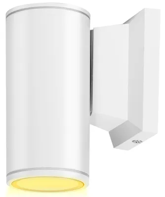 Produktbild von Aigostar LED Wandleuchte GU10 Aluminium Außenwandleuchte Wasserdicht Außenleuchte Außenlampe Wandspot für Innen und Außen,Weiß