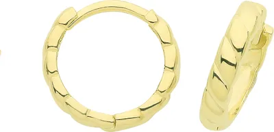 Image de Boucles d'Oreilles Femme Or 375/1000 - 12mm*3mm; TRS36301