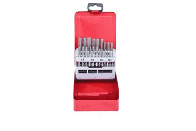 Produktbild von KS Tools 336.0621, Gewindeschneidwerkzeug-Set, Silber, 21 Stück(e), 620 g