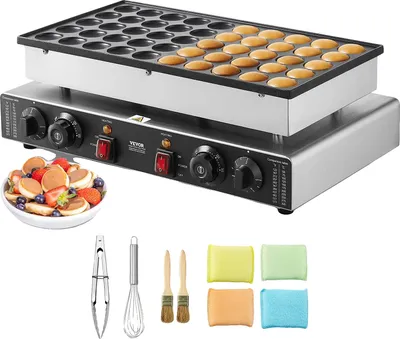 Obrázek produktu pro Vaflovač, kapacita 50 kusů, výkon 1700 W, dvojitá regulace teploty, nepřilnavý povrch,  CE