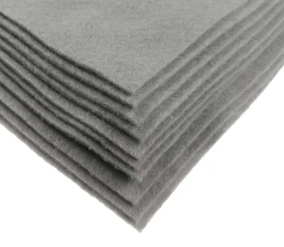 Bastelfilz Bögen 10er-Pack flex Filz DIN A4, Stärke 1,5-2mm, Filzplatte,