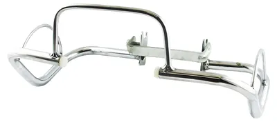 Zdjęcie produktu dla Chrome'owane osłony ochronne silnika BestPrice do skuterów Vlosolex 3800 Mofa, 3300 Mofa, 5000 Mofa