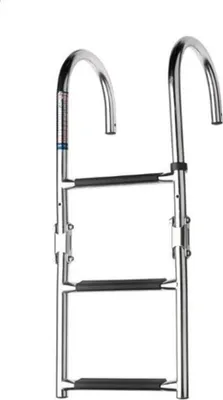 Image de Vetus échelle flottante en acier inoxydable avec support - 3 marches