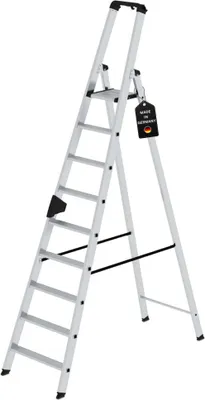 Produktbild von Stufen-Stehleiter einseitig begehbar 9 Stufen
