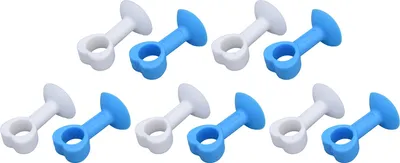 Image de 10pcs Supports pour machine à laver St��tz doux et durables Ventouses Design Keey Sécheresse Circulation d'air Machine à laver