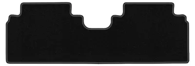 Produktbild von Velours-Fußmatten Hinten für Hyundai ix20 2010-2018 (Minivan) – 2-tlg, Schwarz, passgenau – Wielganizator LUX