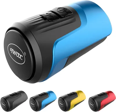 Zdjęcie produktu dla Dzwonek do roweru elektrycznego, 125 dB - z funkcją alarmu - ładowany przez USB