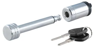 Productafbeelding van CURT: Koppelingsslot, 1/2" schaftdiameter, geschikt voor een 1-1/4" bevestigingspunt