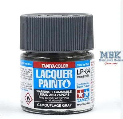 Produktbild von Tamiya 82184 - LP-84 Camouflage Grau 10ml HGV - Neu