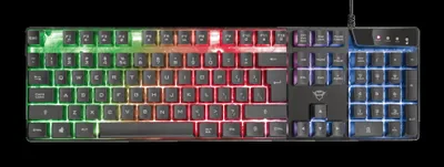 Obrázek produktu pro Trust GXT 835 Azor Keyboard USB German Black