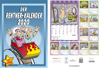 Produktbild von Rentnerkalender 2020