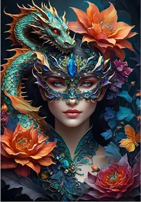 Produktbild von BLUEBIRD Puzzle Dvka mit Drachen 1000 Puppen