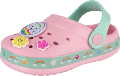 Produktbild von Paw Patrol - Dievčenské dreváky, odznak NS8475 (28 EU) (ružová/zelená)