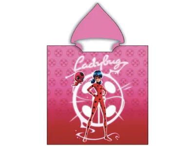 Produktbild von Badeponcho Miraculous Ladybug