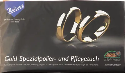 Produktbild von Gold Spezialpolier- und Pflegetuch, 24 x 30 cm