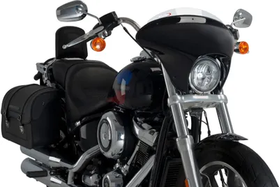 Immagine prodotto di Cupolino PUIG batwing SML sport trasparente per Harley davidson softail low rider
